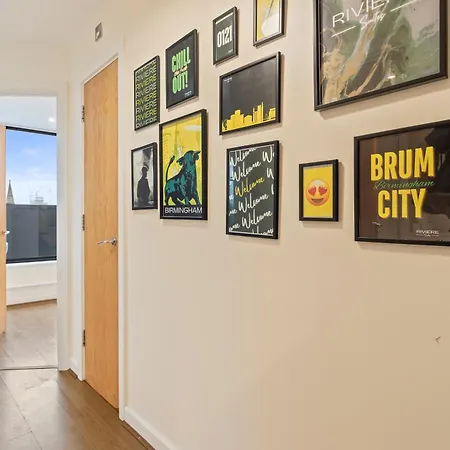 1 Bedroom Cosy - Skyline View - City Centre Birmingham Exterior photo